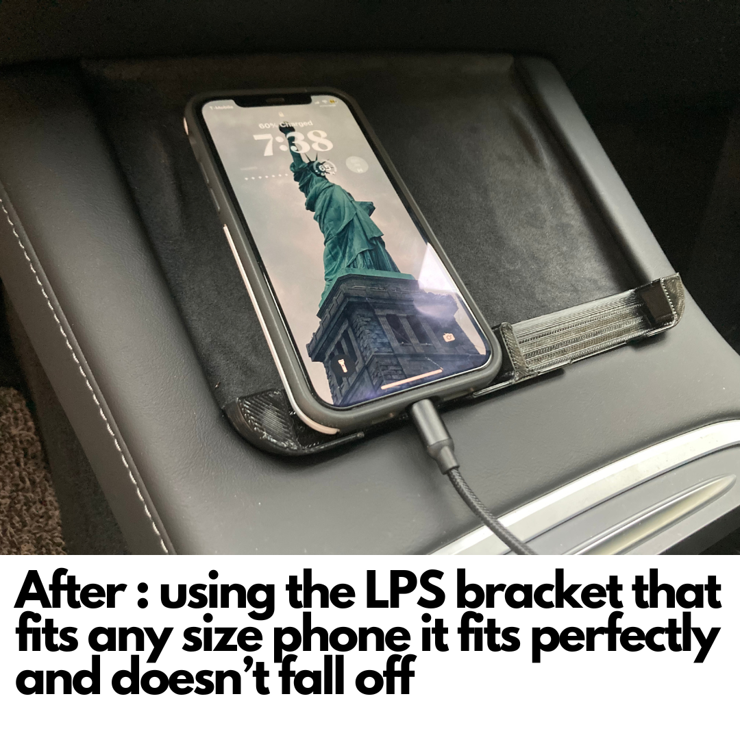 LPS Wired charging bracket for Tesla model 3 & Y Accessory