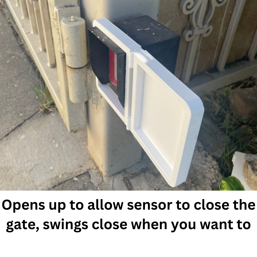 LPS Lift master Gate Sensor Blocker 3D printed ASA for liftmaster gate sensors