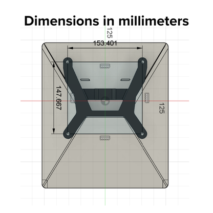 LPS Starlink Mini Flat Mount and Case